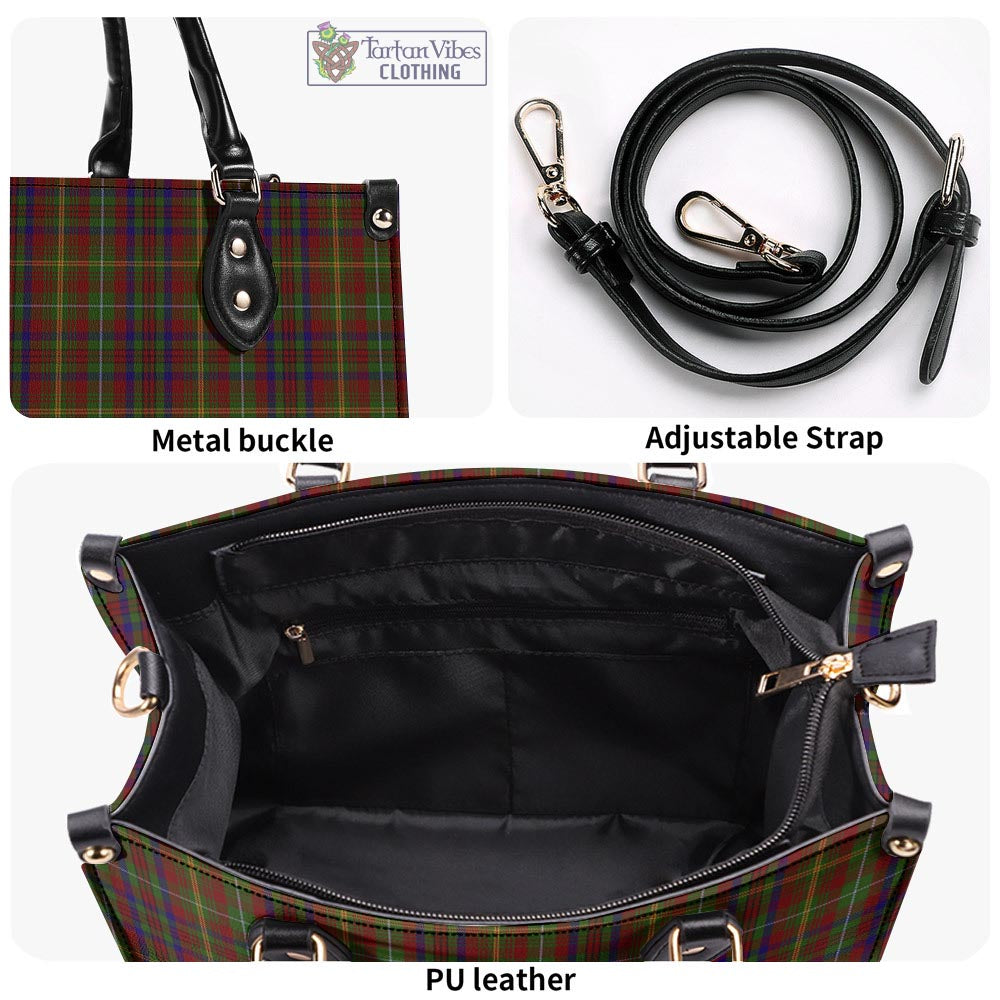 MacMaster (McMaster) Tartan Luxury Leather Handbags - Tartan Vibes Clothing
