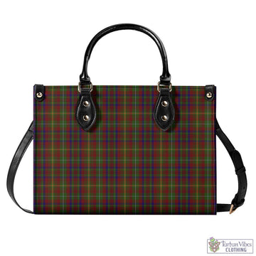 MacMaster (McMaster) Tartan Luxury Leather Handbags L - Tartan Vibes Clothing