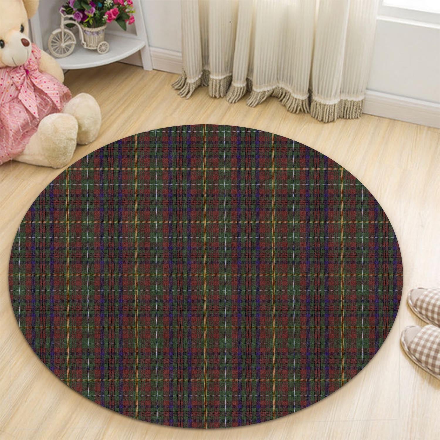 MacMaster (McMaster) Tartan Round Rug - Tartan Vibes Clothing