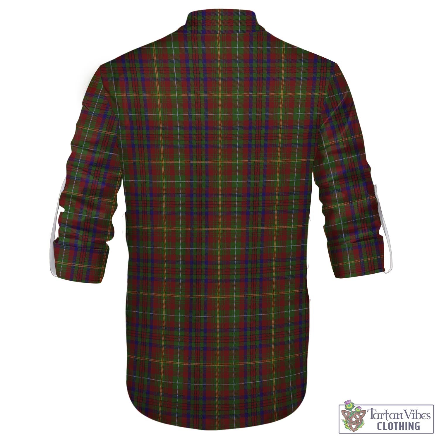 MacMaster (McMaster) Tartan Men's Scottish Traditional Jacobite Ghillie Kilt Shirt - Tartan Vibes Clothing