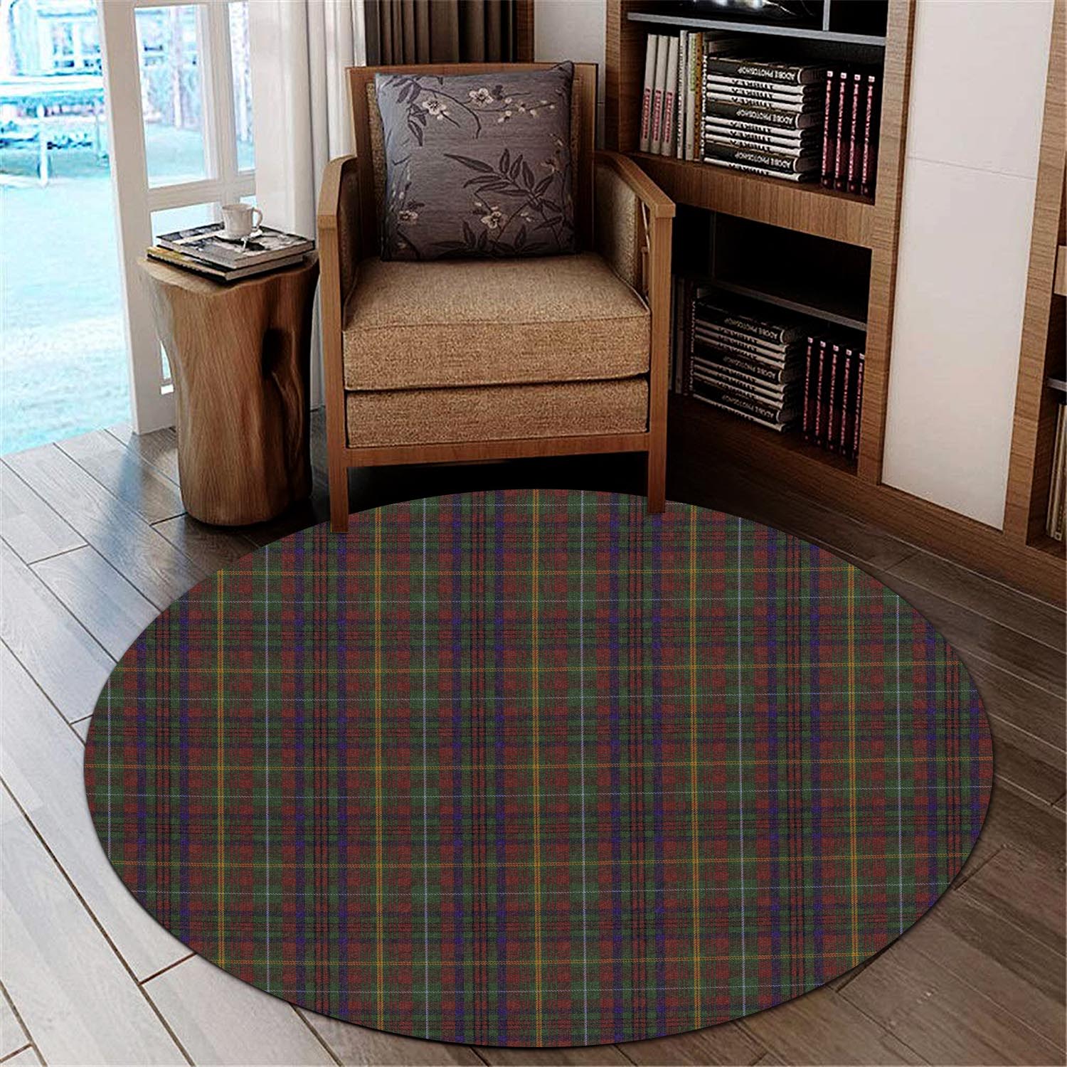 MacMaster (McMaster) Tartan Round Rug - Tartan Vibes Clothing