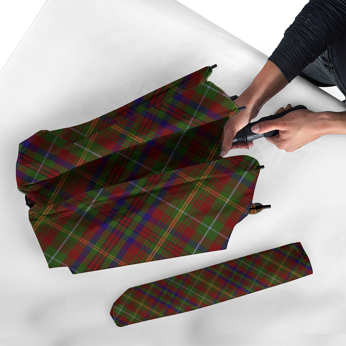 MacMaster (McMaster) Tartan Umbrella - Tartan Vibes Clothing