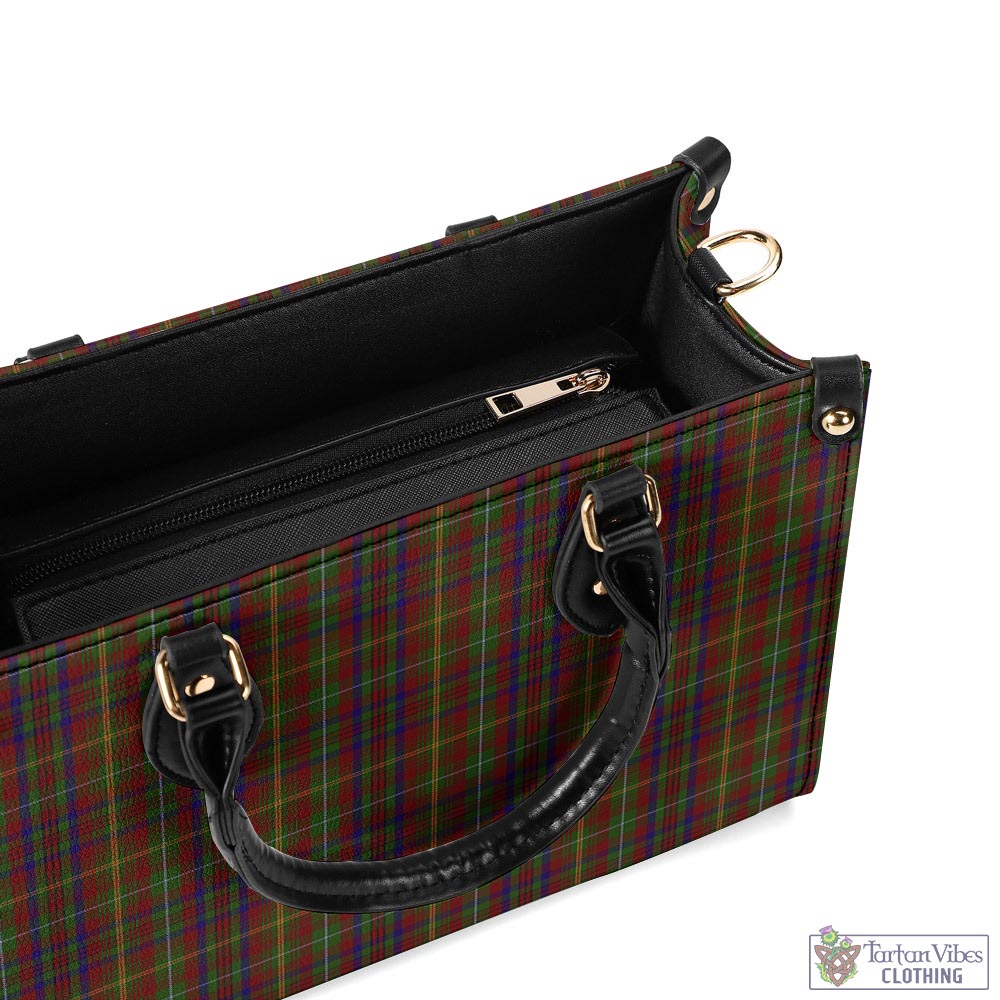 MacMaster (McMaster) Tartan Luxury Leather Handbags - Tartan Vibes Clothing
