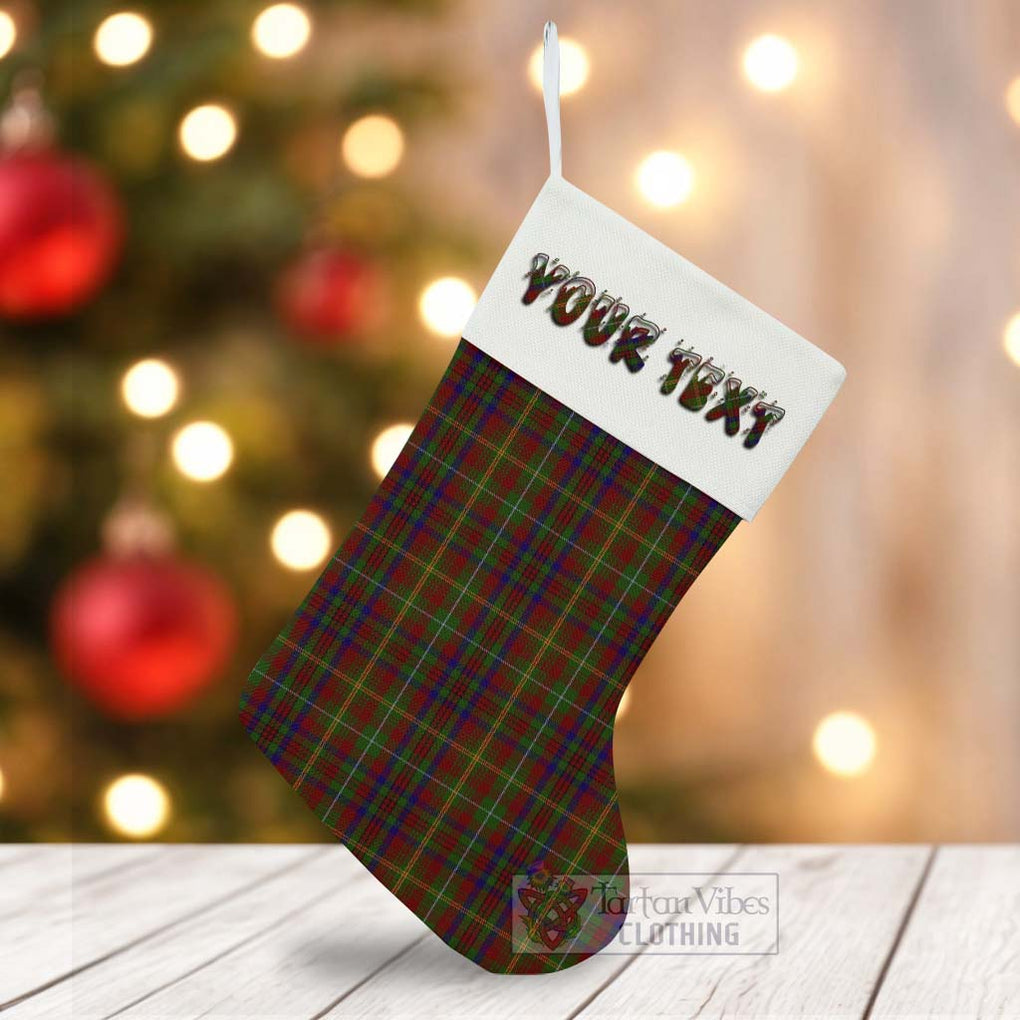 MacMaster (McMaster) Tartan Christmas Stocking with Personalized Text - Tartan Vibes Clothing