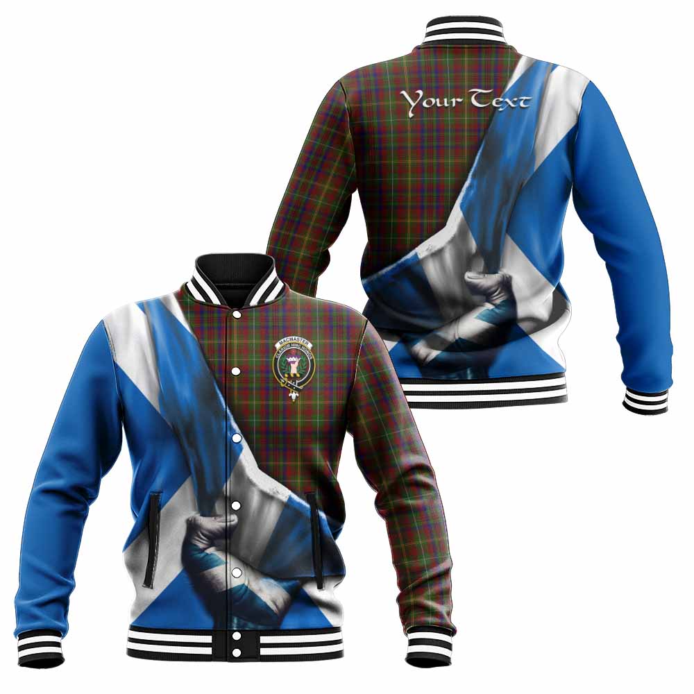 MacMaster (McMaster) Tartan Baseball Jacket with Family Crest Scotland Patriotic Style Unisex - Tartan Vibes Clothing