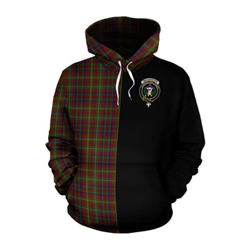 MacMaster (McMaster) Tartan Cotton Hoodie with Family Crest and Half Of Me Style Pullover Hoodie XS - Tartan Vibes Clothing