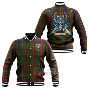 MacMaster (McMaster) Tartan Baseball Jacket with Family Crest Celtic Skull Style Unisex - Tartan Vibes Clothing