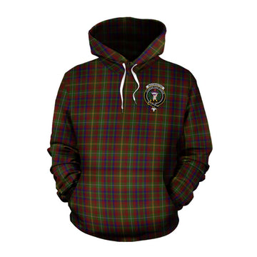 MacMaster (McMaster) Tartan Cotton Hoodie with Family Crest Celtic Skull Style Pullover Hoodie XS - Tartan Vibes Clothing
