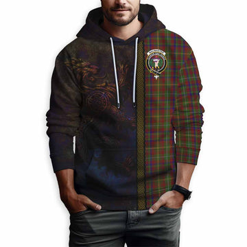 MacMaster (McMaster) Tartan Family Crest Hoodie Alba Gu Brath Be Brave Lion Ancient Style