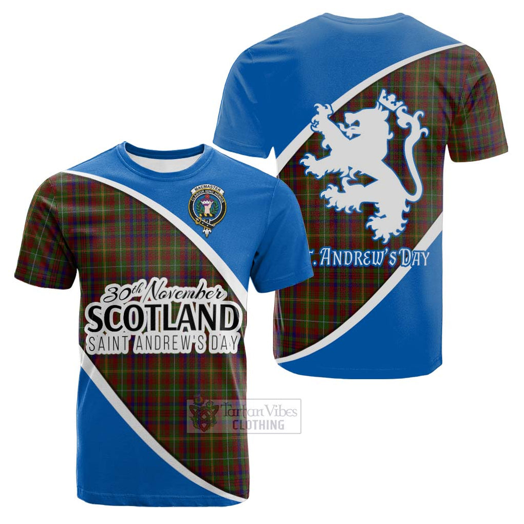 MacMaster (McMaster) Family Crest Tartan Cotton T-shirt Celebrate Saint Andrew's Day in Style Kid's Shirt - Tartan Vibes Clothing