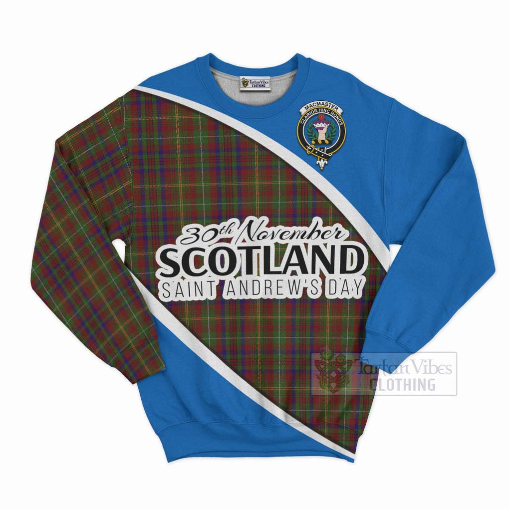 MacMaster (McMaster) Family Crest Tartan Sweatshirt Celebrate Saint Andrew's Day in Style Unisex - Tartan Vibes Clothing