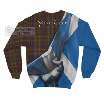 MacMaster (McMaster) Tartan Sweatshirt with Family Crest Scotland Patriotic Style - Tartan Vibes Clothing