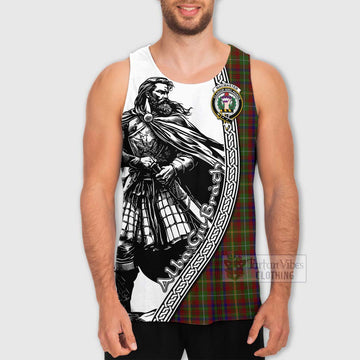 MacMaster (McMaster) Tartan Clan Crest Men's Tank Top with Highlander Warrior Celtic Style - Tartan Vibes Clothing