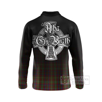 MacMaster (McMaster) Tartan Long Sleeve Polo Shirt Featuring Alba Gu Brath Family Crest Celtic Inspired - Tartan Vibes Clothing