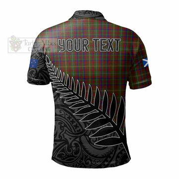 MacMaster (McMaster) Crest Tartan Polo Shirt with New Zealand Silver Fern Half Style - Tartan Vibes Clothing