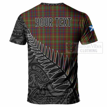MacMaster (McMaster) Crest Tartan T-Shirt with New Zealand Silver Fern Half Style - Tartan Vibes Clothing