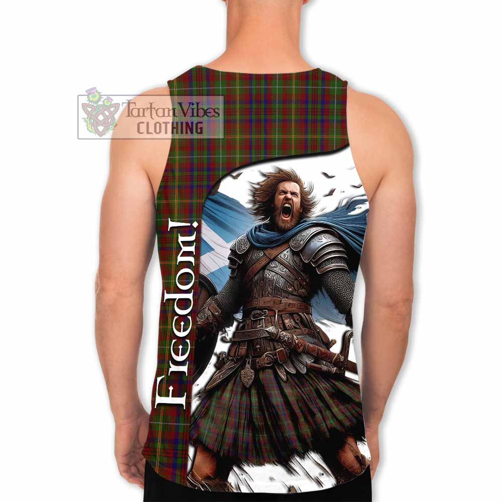 MacMaster (McMaster) Crest Tartan Men's Tank Top Inspired by the Freedom of Scottish Warrior - Tartan Vibes Clothing