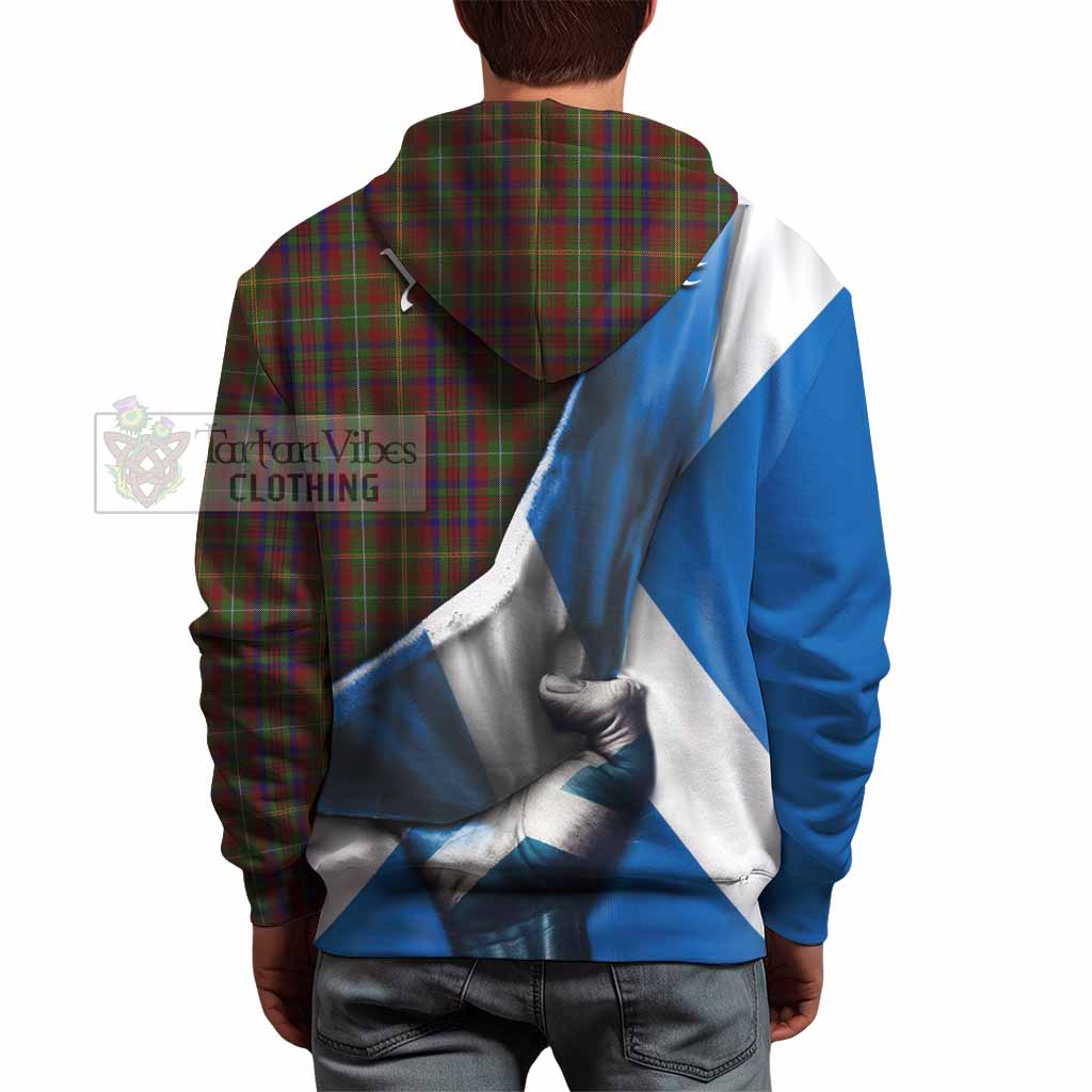MacMaster (McMaster) Tartan Hoodie with Family Crest Scotland Patriotic Style - Tartan Vibes Clothing