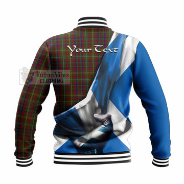 MacMaster (McMaster) Tartan Baseball Jacket with Family Crest Scotland Patriotic Style - Tartan Vibes Clothing