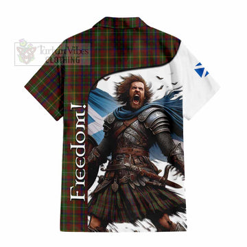 MacMaster (McMaster) Crest Tartan Hawaiian Shirt Inspired by the Freedom of Scottish Warrior - Tartan Vibes Clothing