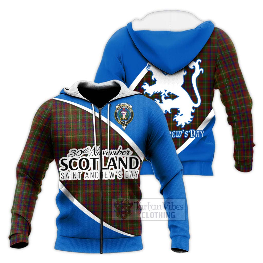 MacMaster (McMaster) Family Crest Tartan Knitted Hoodie Celebrate Saint Andrew's Day in Style Unisex Knitted Zip Hoodie - Tartan Vibes Clothing