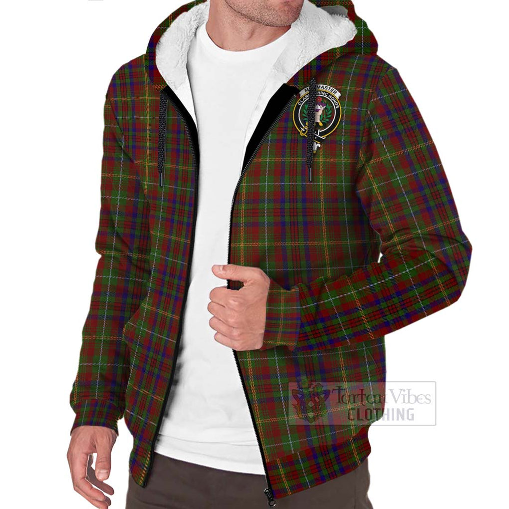MacMaster (McMaster) Tartan Sherpa Hoodie with Family Crest Celtic Skull Style Unisex - Tartan Vibes Clothing