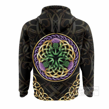 MacMaster (McMaster) Clan Crest Hoodie Celtic Scottish Thistle