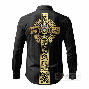 MacMaster (McMaster) Clan Crest Long Sleeve Button Shirts with Celtic Tree of Life Inspired