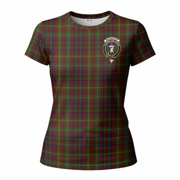 MacMaster (McMaster) Clan Crest Women T shirt Women O-Neck - Tartan Vibes Clothing
