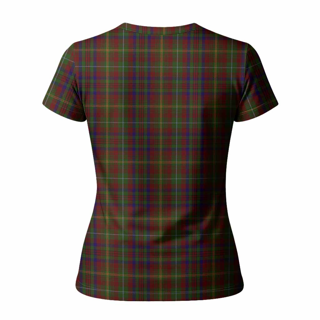 MacMaster (McMaster) Clan Crest Women T shirt - Tartan Vibes Clothing