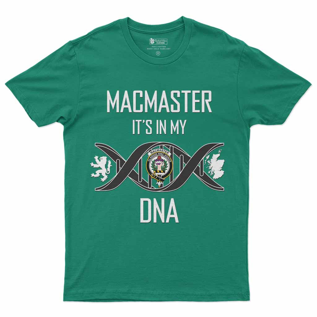 MacMaster (McMaster) Clan DNA Men's T-Shirt Irish Green - Tartan Vibes Clothing