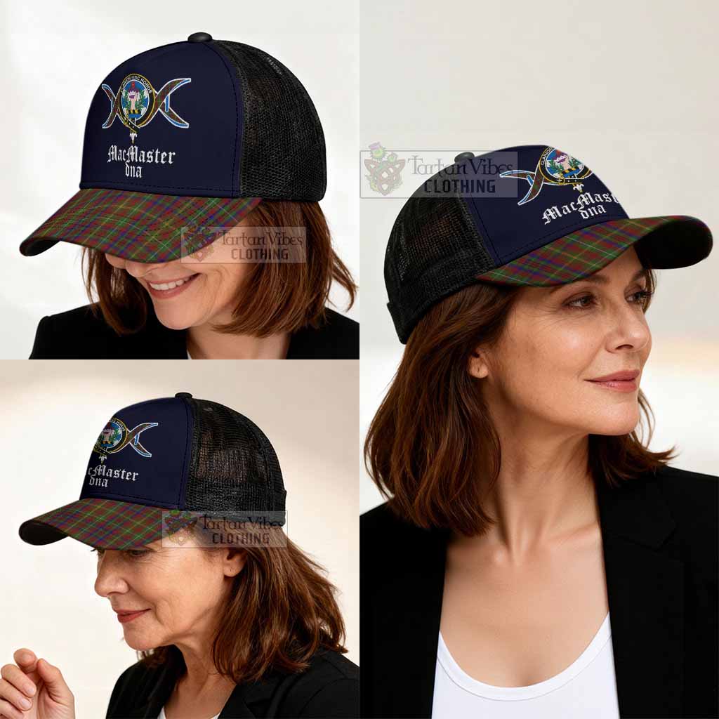 MacMaster (McMaster) Clan DNA Tartan Mesh Trucker Cap - Tartan Vibes Clothing