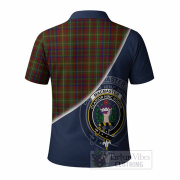MacMaster (McMaster) Clan Tartan Crest Polo Shirt Scottish Clan Pride - Tartan Vibes Clothing