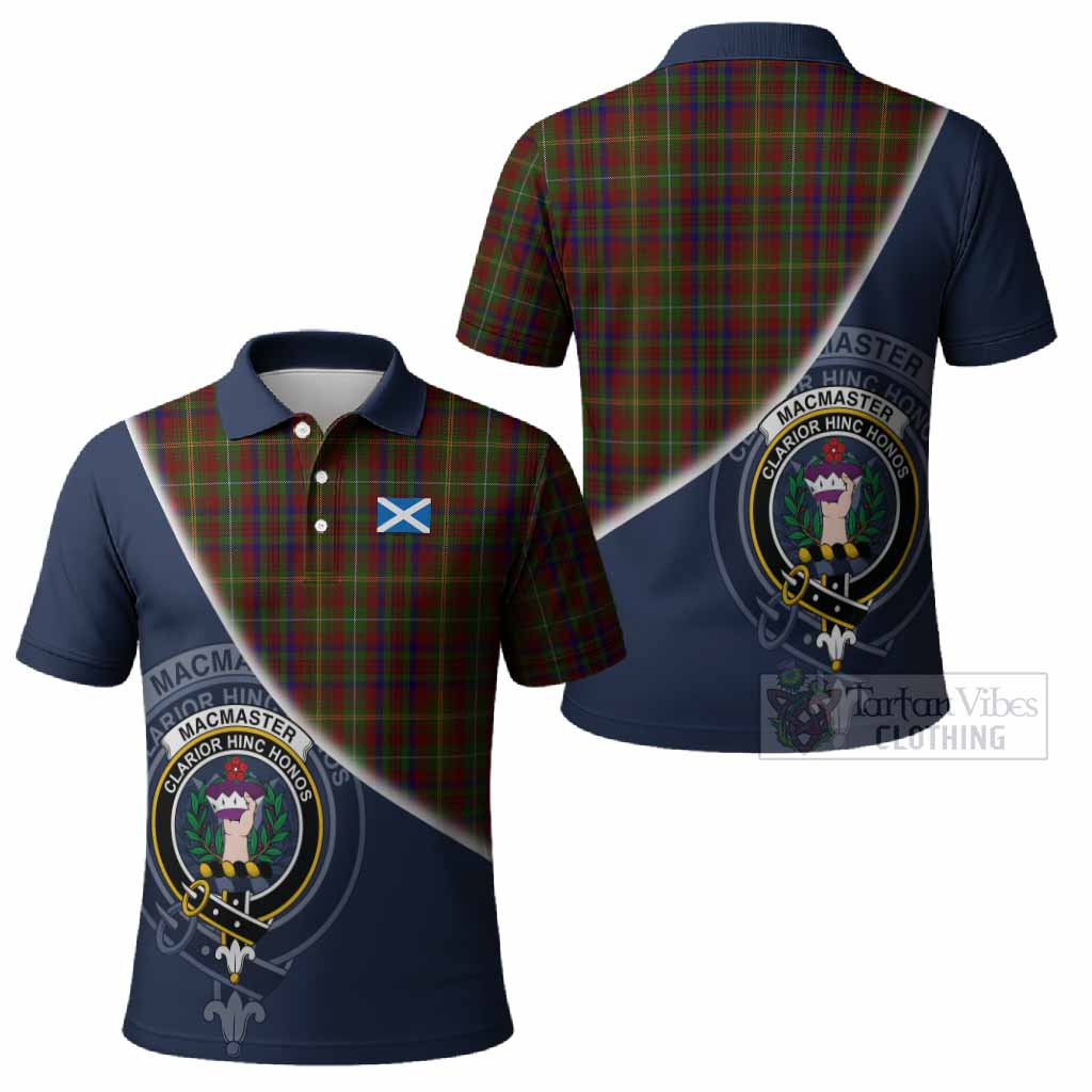 MacMaster (McMaster) Clan Tartan Crest Polo Shirt Scottish Clan Pride - Tartan Vibes Clothing