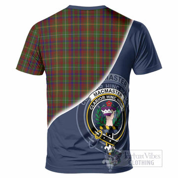 MacMaster (McMaster) Clan Tartan Crest T-Shirt Scottish Clan Pride - Tartan Vibes Clothing