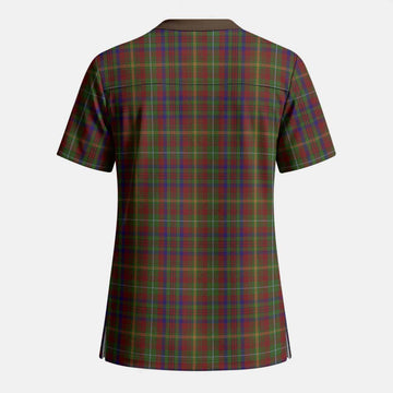 MacMaster (McMaster) Crest Tartan Scrub Top - Tartan Vibes Clothing