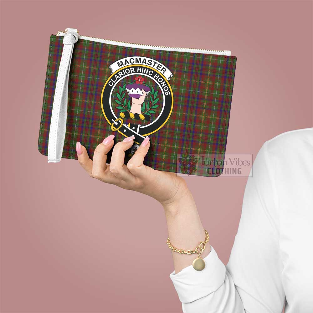 Tartan Vibes Clothing MacMaster (McMaster) Family Crest Tartan Clutch Bag