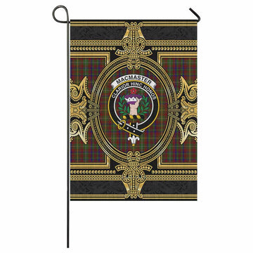 MacMaster (McMaster) Scottish Tartan Crest Garden Flag Royal Stylized 59 × 35 in (150 × 89 cm) - Tartan Vibes Clothing