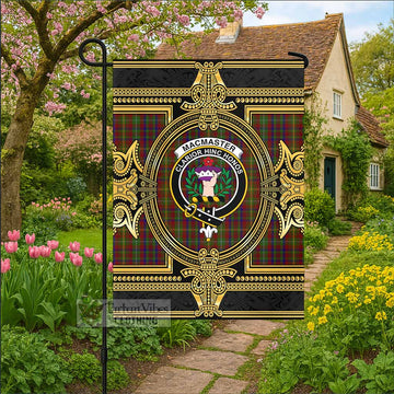 MacMaster (McMaster) Scottish Tartan Crest Garden Flag Royal Stylized - Tartan Vibes Clothing