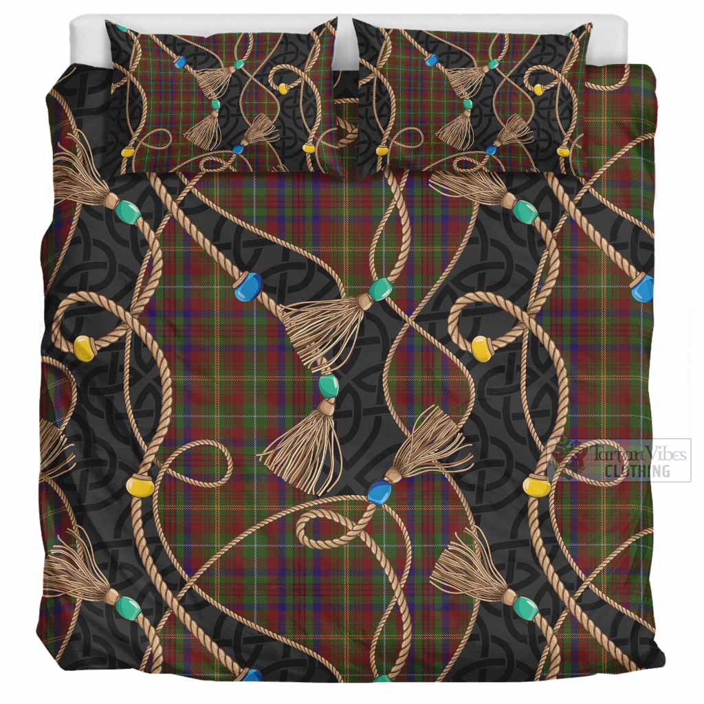 MacMaster (McMaster) Scottish Tartan Twisted Ropes Stylized Bedding Set UK Bedding Set UK Super King 104*94 inch - Tartan Vibes Clothing