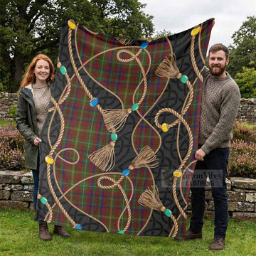 MacMaster (McMaster) Scottish Tartan Twisted Ropes Stylized Blanket - Tartan Vibes Clothing