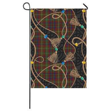 MacMaster (McMaster) Scottish Tartan Twisted Ropes Stylized Garden Flag 59 × 35 in (150 × 89 cm) - Tartan Vibes Clothing