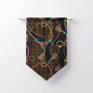 MacMaster (McMaster) Scottish Tartan Twisted Ropes Stylized Gonfalon Chevron - Tartan Vibes Clothing