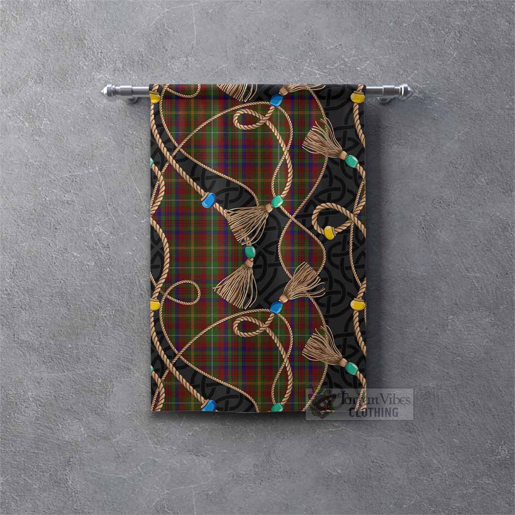 MacMaster (McMaster) Scottish Tartan Twisted Ropes Stylized Gonfalon Rectangle - Tartan Vibes Clothing