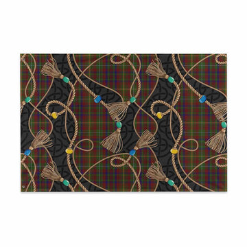 MacMaster (McMaster) Scottish Tartan Twisted Ropes Stylized House Flag 48*72 inch (120*180 cm) - Tartan Vibes Clothing
