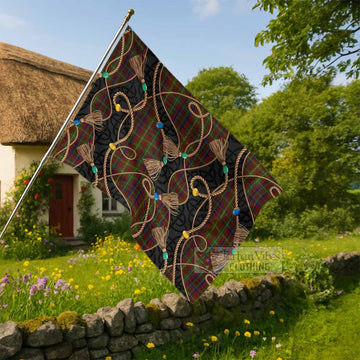 MacMaster (McMaster) Scottish Tartan Twisted Ropes Stylized House Flag - Tartan Vibes Clothing