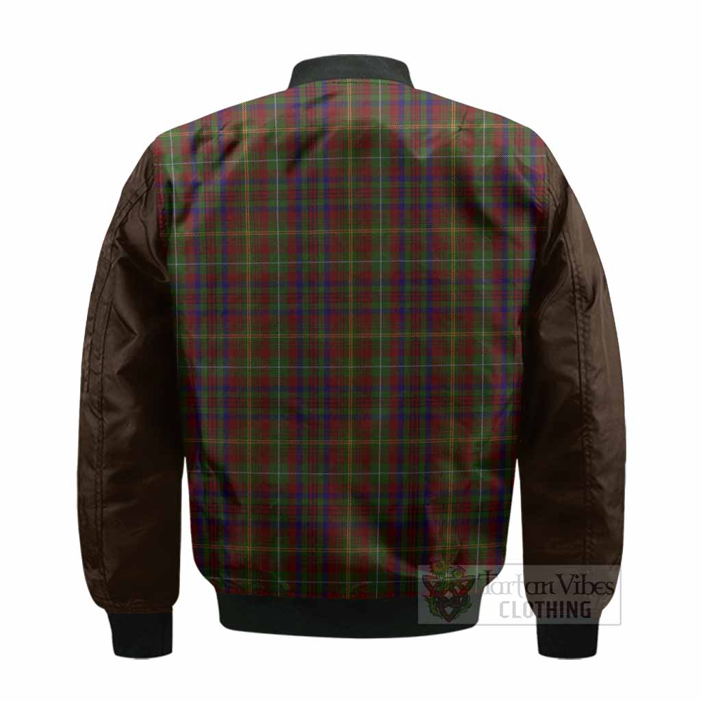 MacMaster (McMaster) Tartan Accent Bomber Jacket with Family Crest - Tartan Vibes Clothing