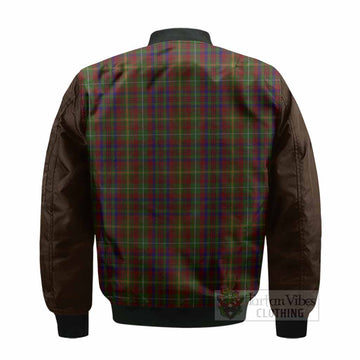 MacMaster (McMaster) Tartan Accent Bomber Jacket with Family Crest