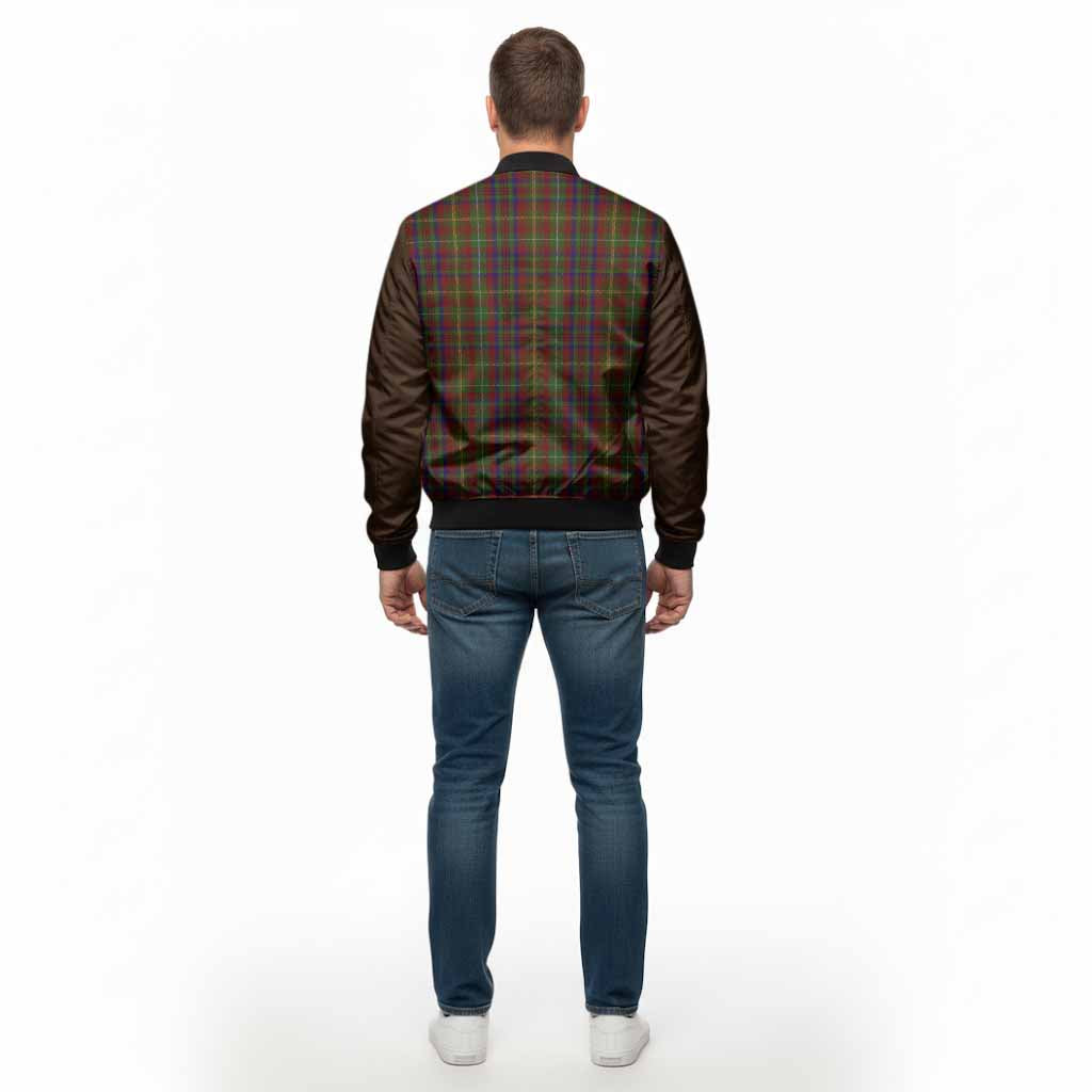 MacMaster (McMaster) Tartan Accent Bomber Jacket with Family Crest - Tartan Vibes Clothing