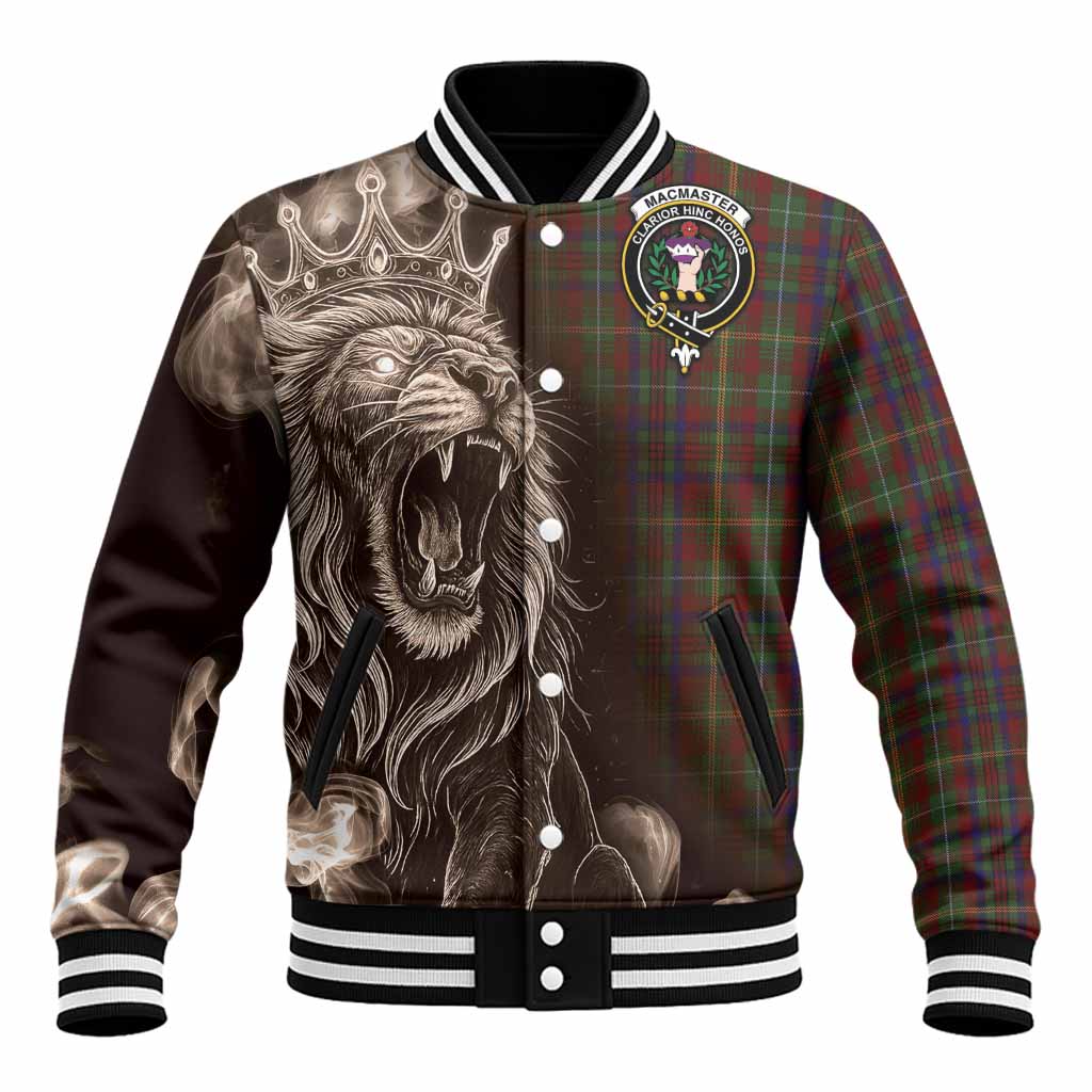 MacMaster (McMaster) Tartan Baseball Jacket Roaring Lion Heritage